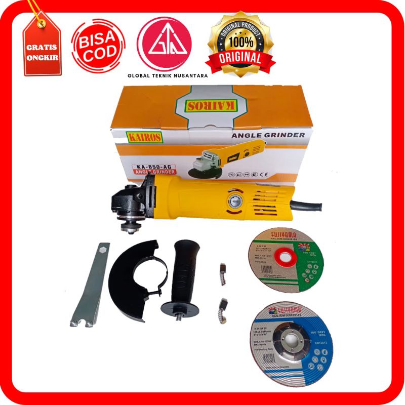 KAIROS Gerinda Tangan KA-859-AG +2 Mata gerinda