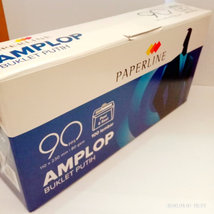 

Buruan Amplop 90 Polos Paperline Putih Sale!!!