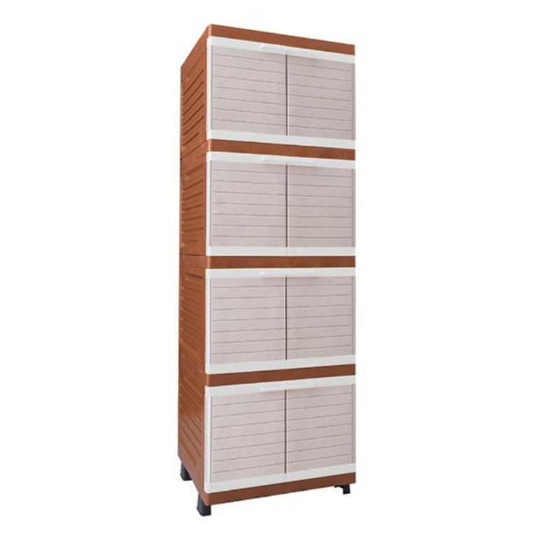 Lemari Plastik Mini Club Susun 4 - Lemari Pakaian Club mini