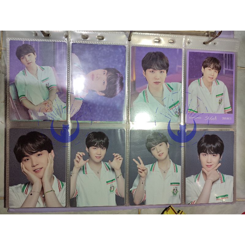 [READY STOCK] MINI PHOTOCARD SOWOOZOO YOONGI BTS SET