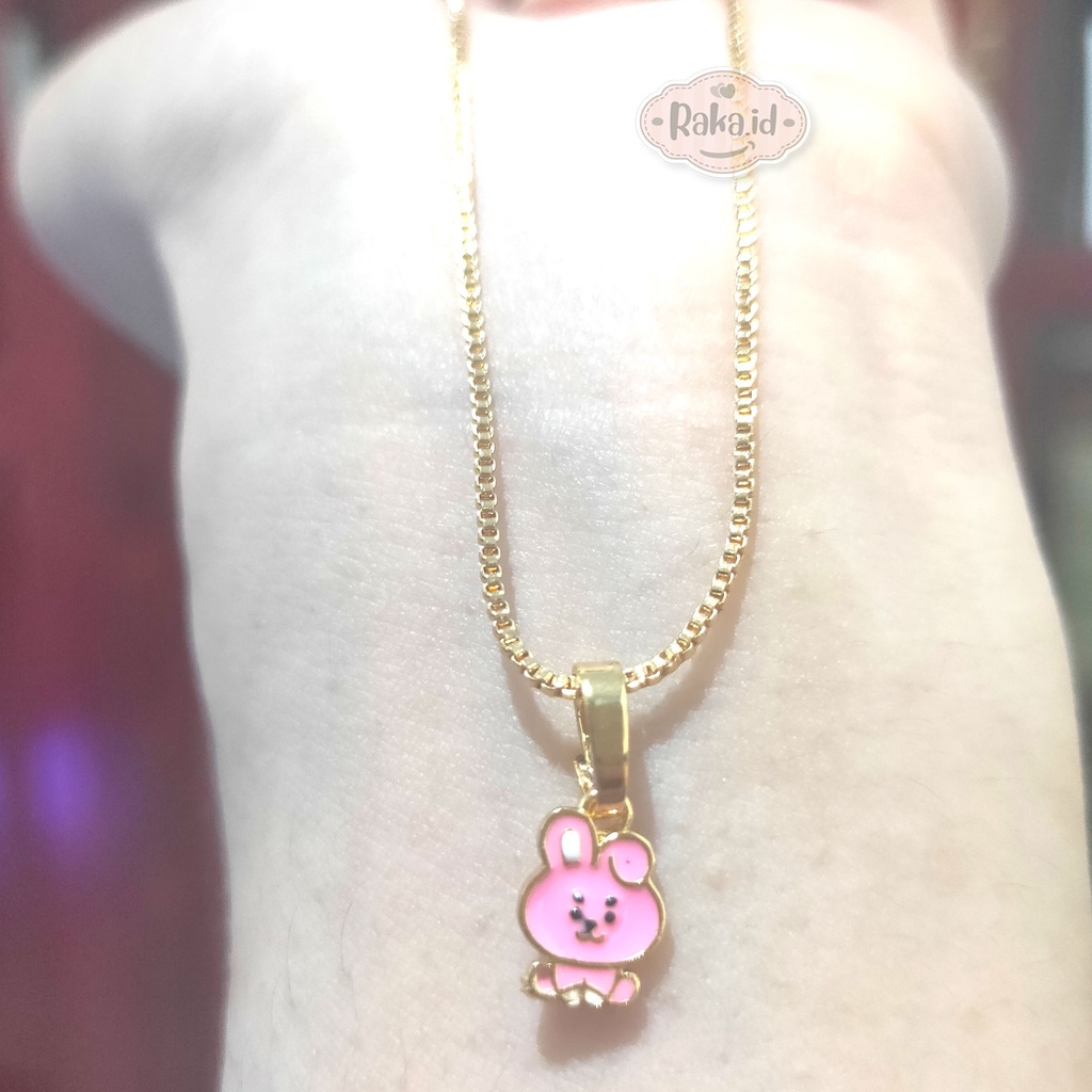 Kalung Anak Rantai Italy Motif Cooky Perhiasan Cantik Anak 1146