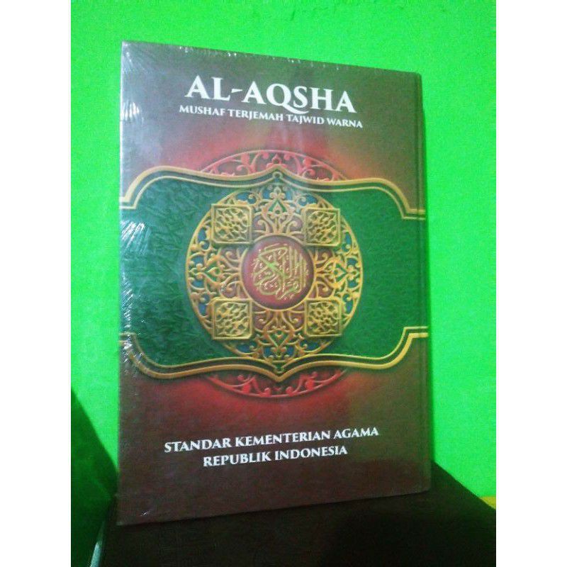 AL-QURAN AL-AQSHA TERJEMAH TAJWID WARNA STANDAR B5 Original