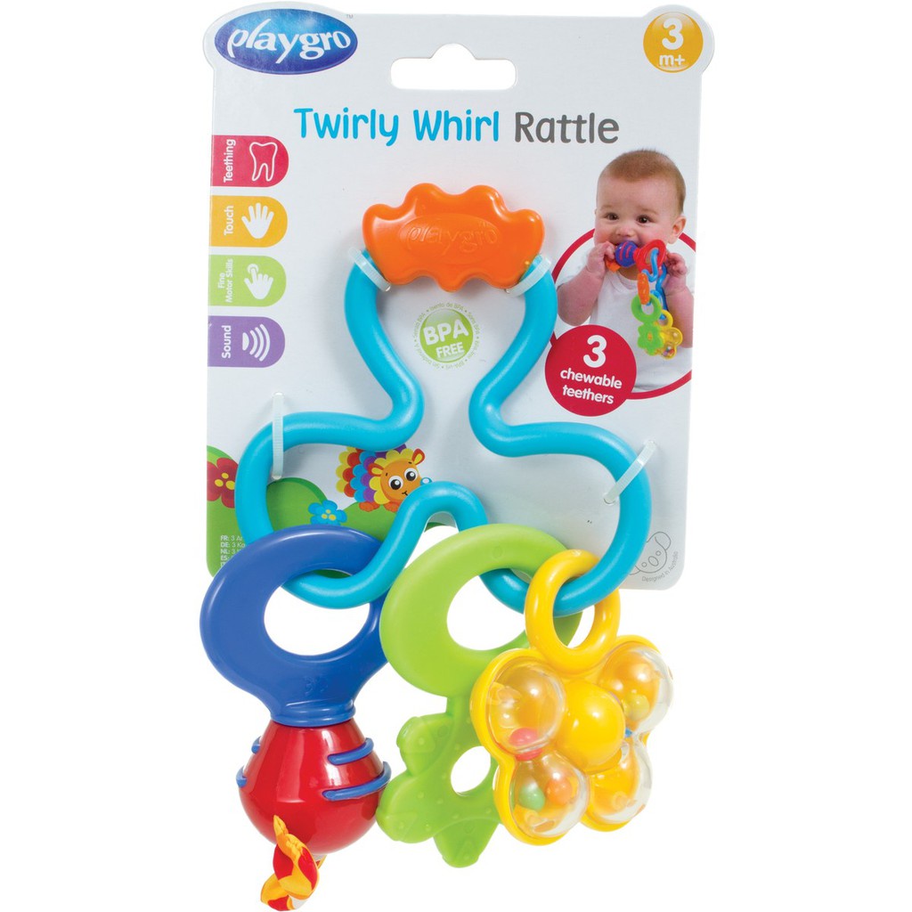 Playgro Twirly Whirl Rattle