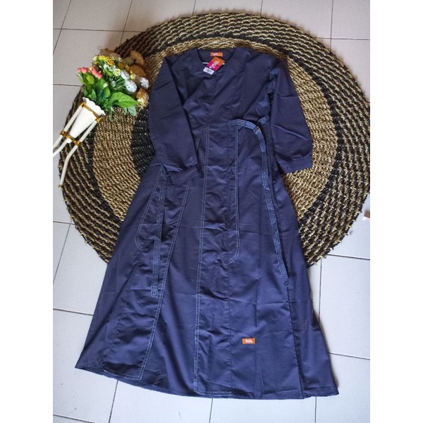 Gamis Couple Cople Pasangan Keluarga Muslim Kondangan Modern Kekinian Nibras Balance Dusty Rose Gami