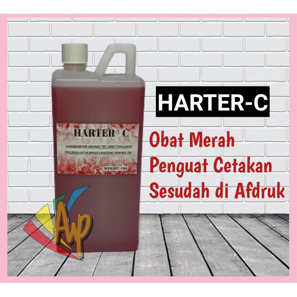 

HARTER-C Penguat Afdrukan Cetakan Sablon 1 Kg