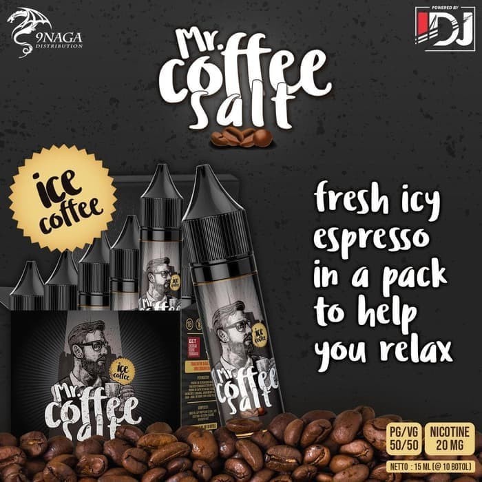 SALT MR COFFEE ICE ESPRESSO BY IDJ X 9NAGA 15ML