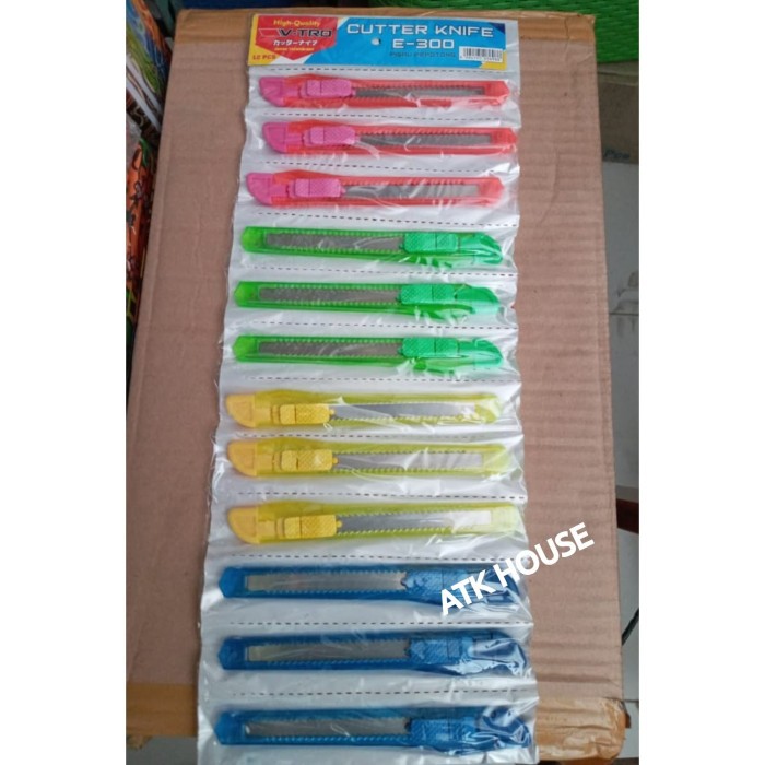

Cutter Kecil Murah pcs/Cutter Bening Kecil Renceng/Mata Pisau Kater