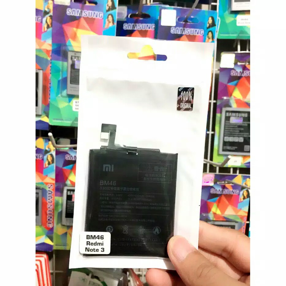 BATERAI XIAOMI REDMI NOTE 3 BM46 ORIGINAL 100%