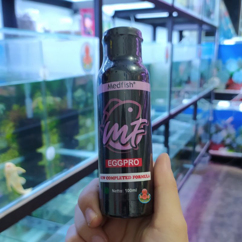 Medfish Egg Pro 100ml - Obat Ikan Hias Melindungi Telur dari Bakteri Jamur Parasit Karantina