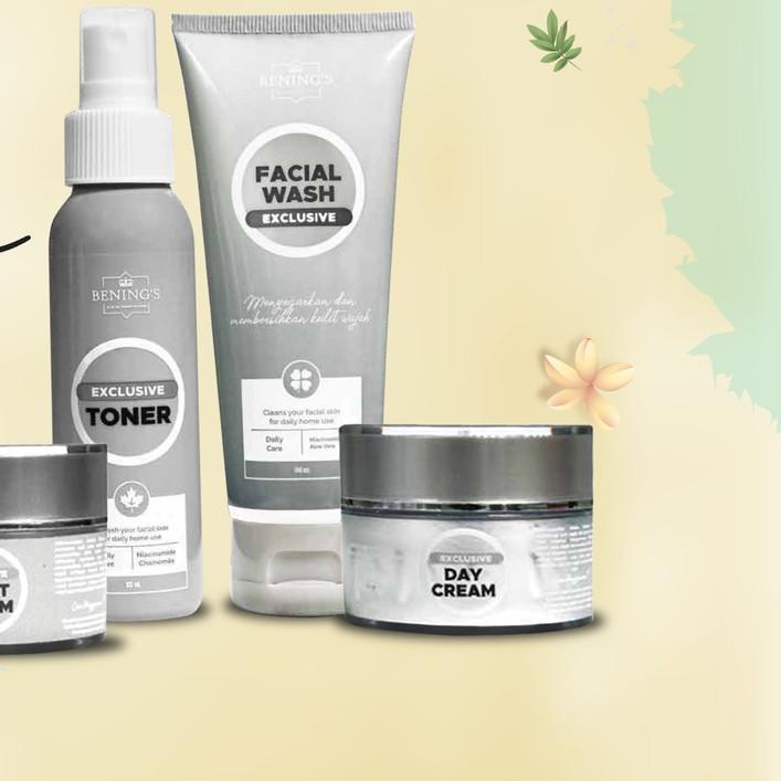 Paket ACNE BRIGHTENING EXCLUSIVE Benings Skincare by Dr. Oky Pratama Bening Clinic