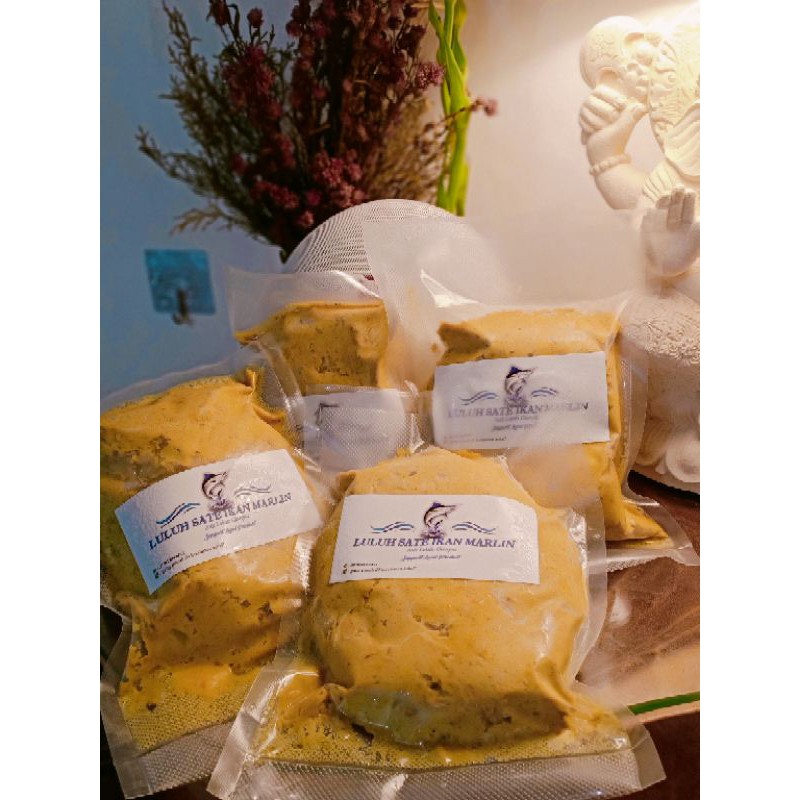 Adonan Sate Ikan Marlin 500gr/ Luluh Sate Ikan Marlin/ Adonan Bakso/ Adonan Pepes