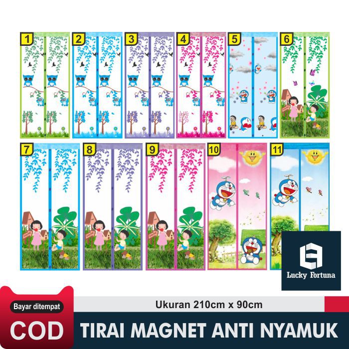  COD Tirai Magnet Anti  Nyamuk  Tirai Magnet Murah Tirai 