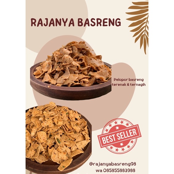 

BASRENG PEDAS/ ORIGINAL TIDAK PEDAS KEMASAN 500 gr