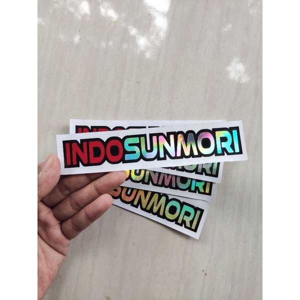 Sticker stiker cutting INDOSUNMORI