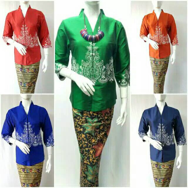 Tafeta Kebaya Gauza Bordir