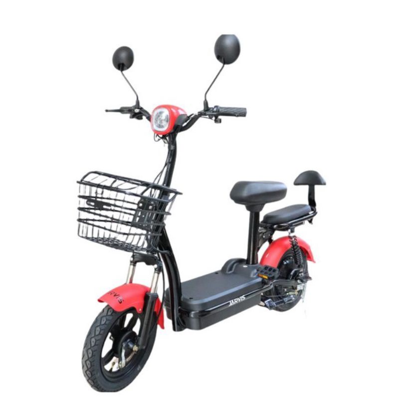 SEPEDA LISTRIK JARVIS 1.2 SPESIAL DINAMO 500 WATT DAN BATERAI 48 V 13 AH