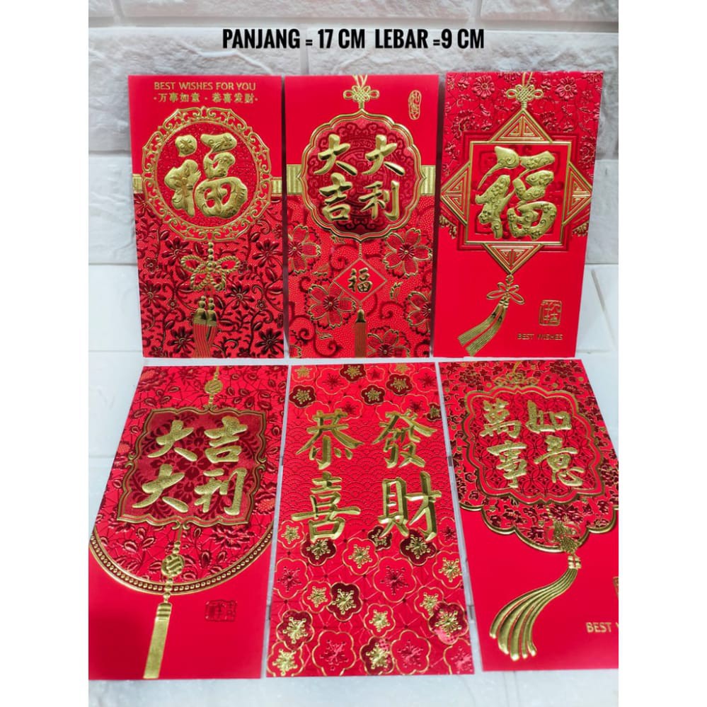 [ ISI 6 ] ANGPAO NAGA 2024 Imlek Sincia Tahun Naga | Amplop Angpau Lucu Imlek Naga Chinese New Year Tahun Baru 2024