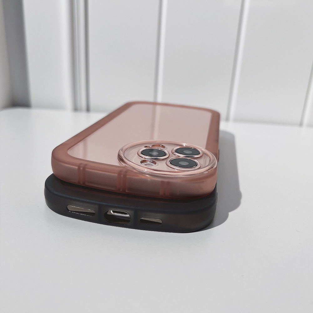 Soft Case TPU Transparan Shockproof Cover IPhone 11 12 13 Pro Max X XS Max 6 6s 6plus 6splus 7 8 Plus SE 2020