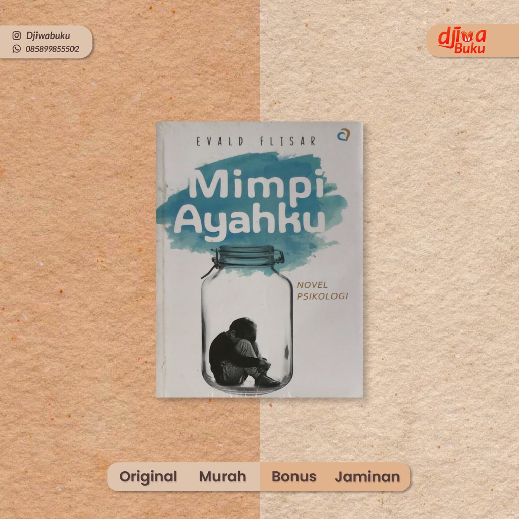 Buku Novel Mimpi Ayahku Evald Flisar Original