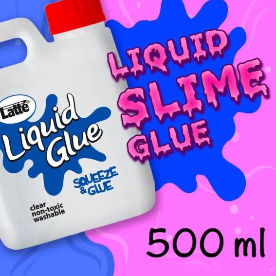 

➫ Lem Slime Latte Liquid glue 500ml clear spt povinal ✾
