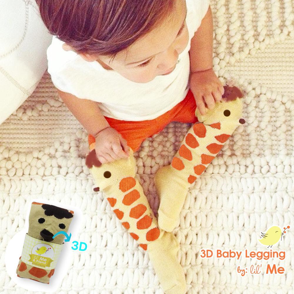 Legging Bayi Motif Tutup Kaki Anti Slip Little Me