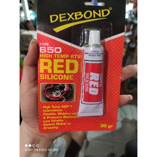 lem merah DEXBOND /lem paking gasket RED dexbond 30g