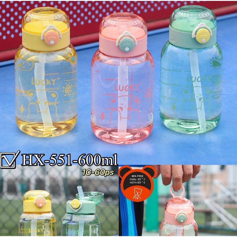 Botol Minum Anak 600ml Lucky