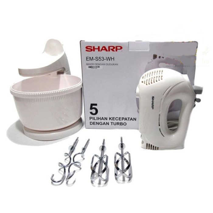 Sharp EM-S53-WH Stand Mixer Sharp