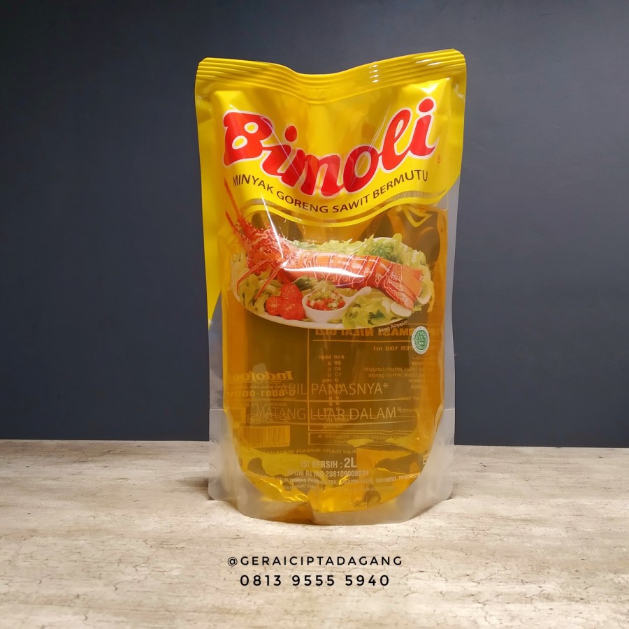 

minyak goreng BIMOLI 2 liter