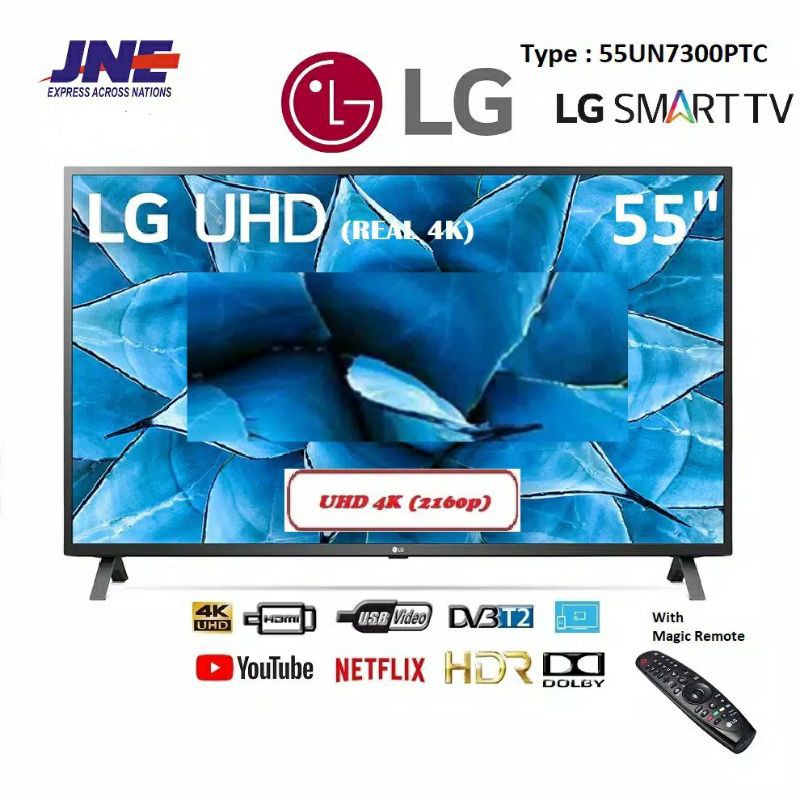 Led Tv Lg 55un7300 Smart Tv Uhd 4k Magic Remote 55un7300ptc New 2020 Shopee Indonesia