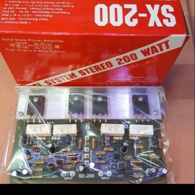 Kit power aktif stereo