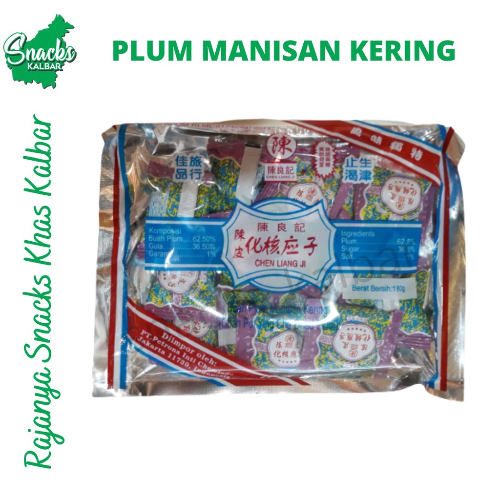 

Manisan Plum Kering Chen Liang Ji 180 gram