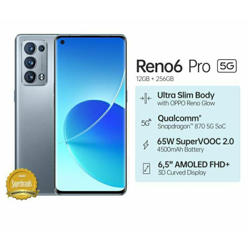 [COD]OPPO Reno6 Pro 5G Smartphone [12GB/256 GB]