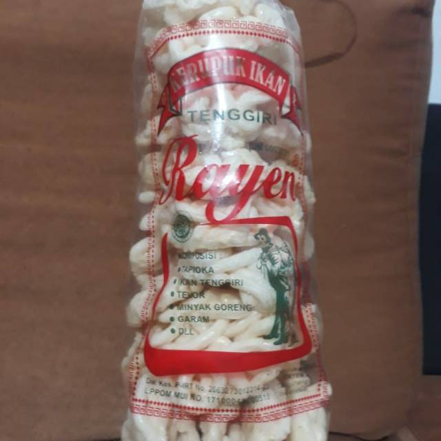 

Kerupuk bangka ikan tenggiri