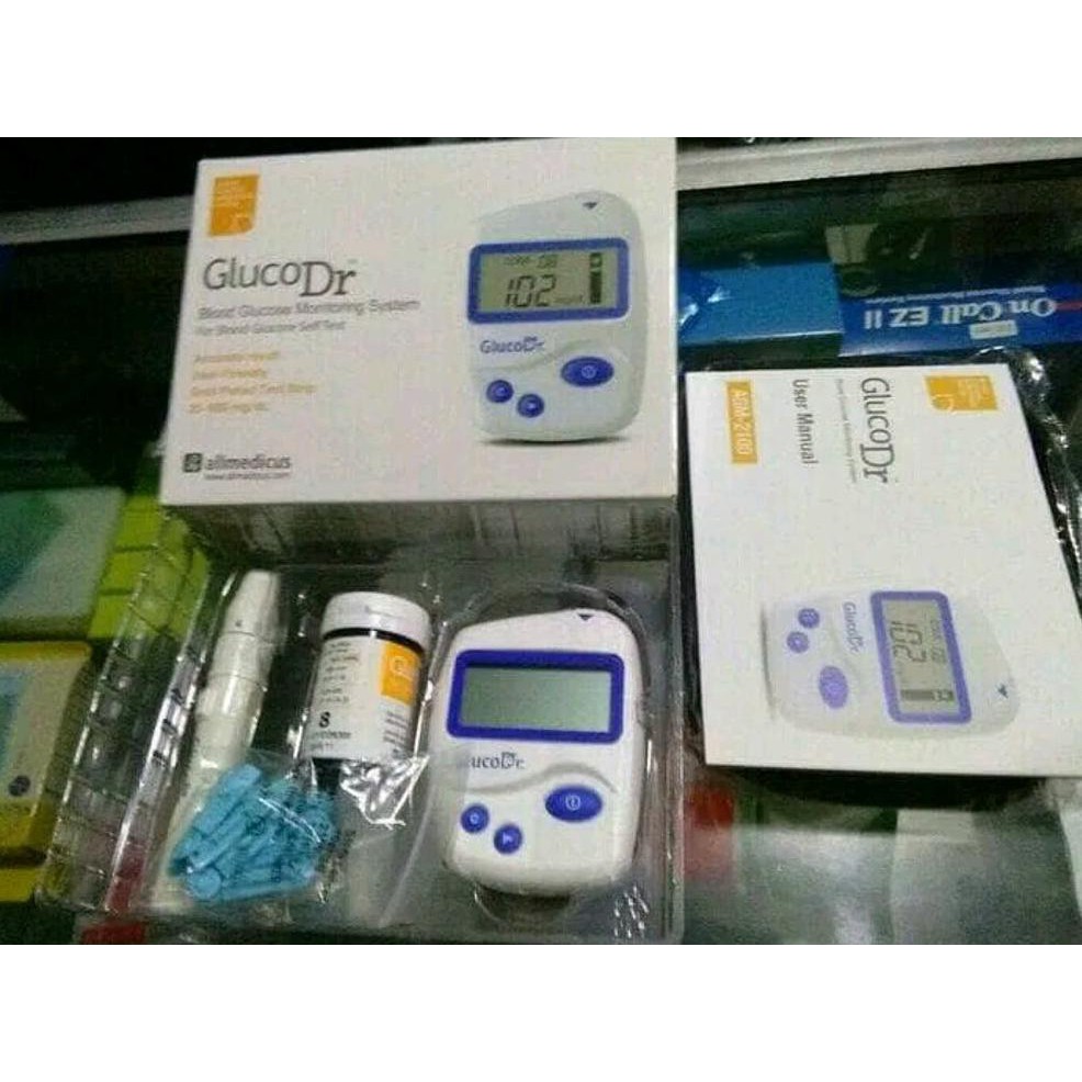 alat tes gula darah gluco dr