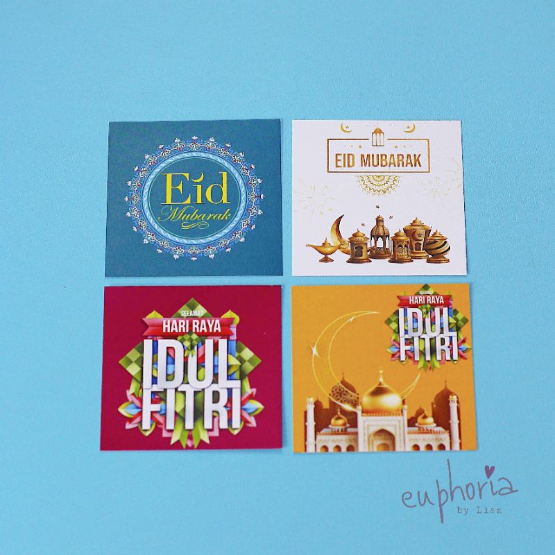 

Kartu Lebaran Mini isi 6pcs uk 6x6cm