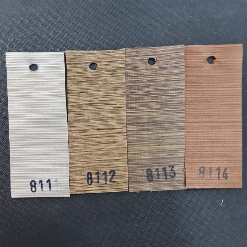 Roller Blind tidak Blackout TANPA PREORDER