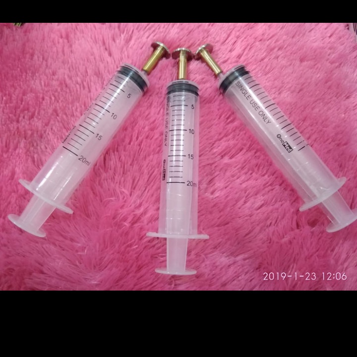 Jual suntikan Injek Press botol parfum/20mm/lengkap dengan Busa/Injek parfum Ori/suntikan 1set