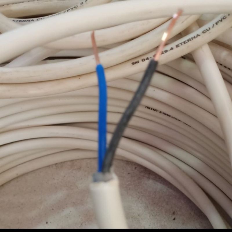 Kabel NYM 2x2,5 Eterna / Kabel Kawat Tembaga isi 2 Eterna