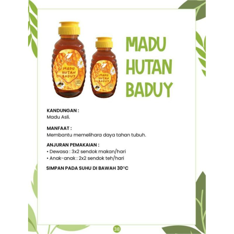 

Madu hutan baduy
