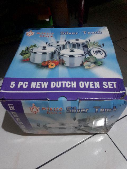 Panci Set Isi 5 + Steame American High Pots