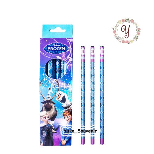 

Terlaris Pensil Kayu 2B Karakter Avangers Mickey Cars Tsumtsum Pony Princess Hemat