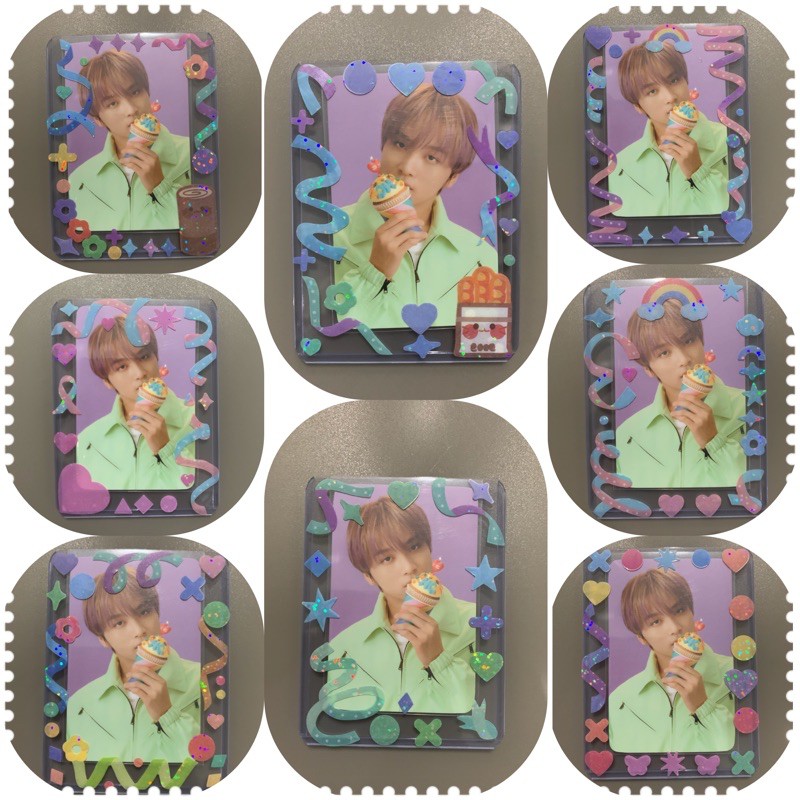 ULTRA PRO TOPLOADER DECO FOR PHOTOCARD / PC   Decorated Ultra Pro Toploader