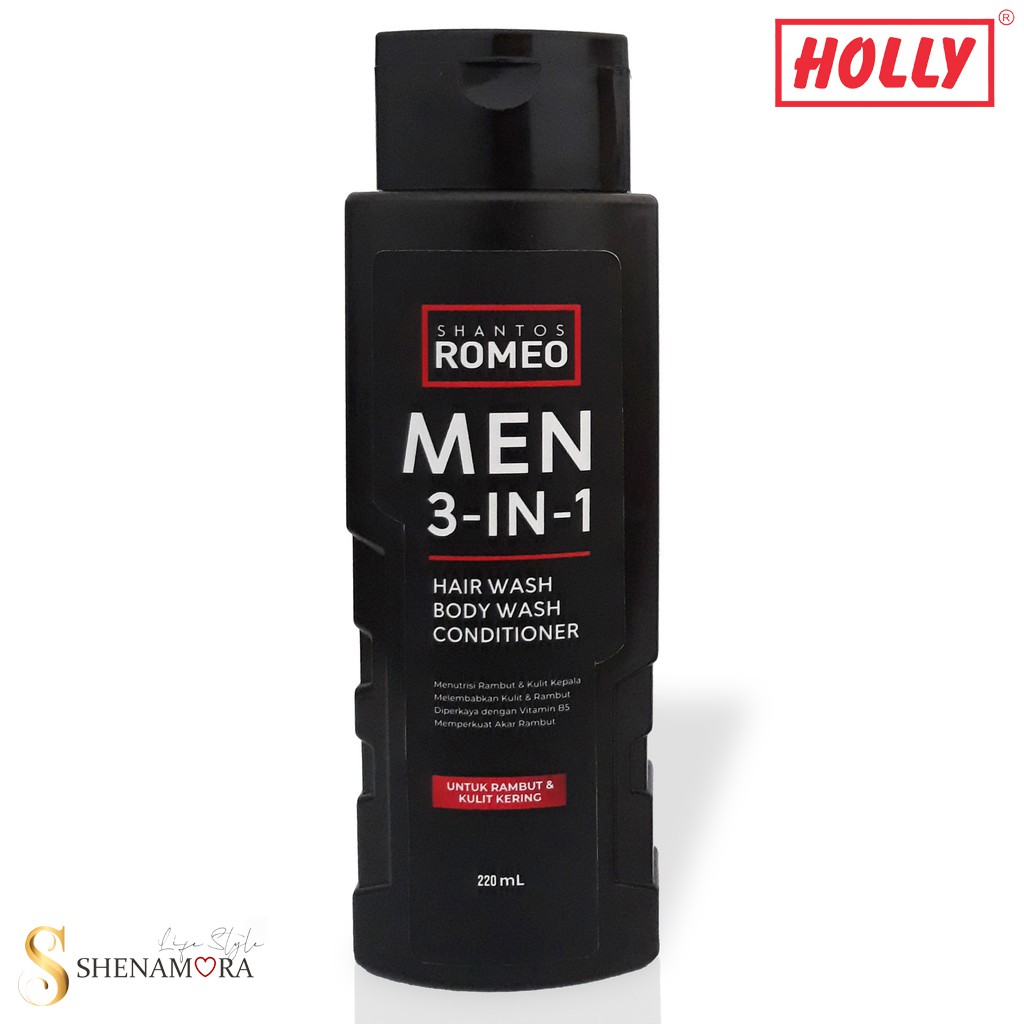 Shantos Romeo Men Body Wash 3 in 1 | 220 ml