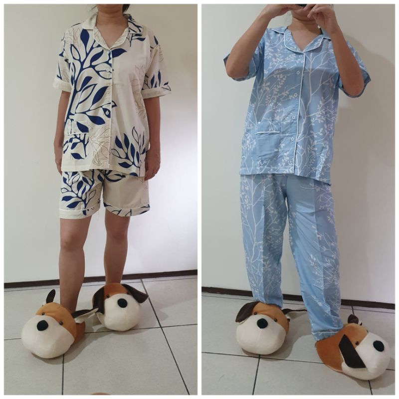 Piyama Dewasa Katun Premium Baju Tidur Wanita Dewasa Katun