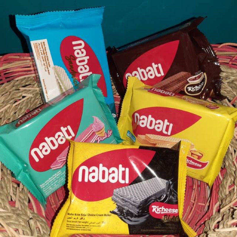 

NABATI WAFER NABATI// ALL VARIAN RASA// 50gr x 1pc