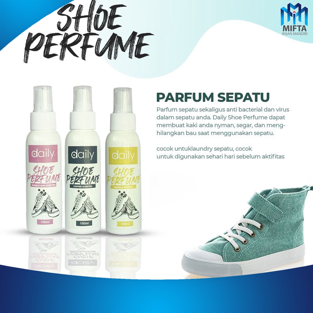 PARFUM SEPATU / DAILY SHOE PERFUME / PARFUM SEPATU ANTI BAKTERI