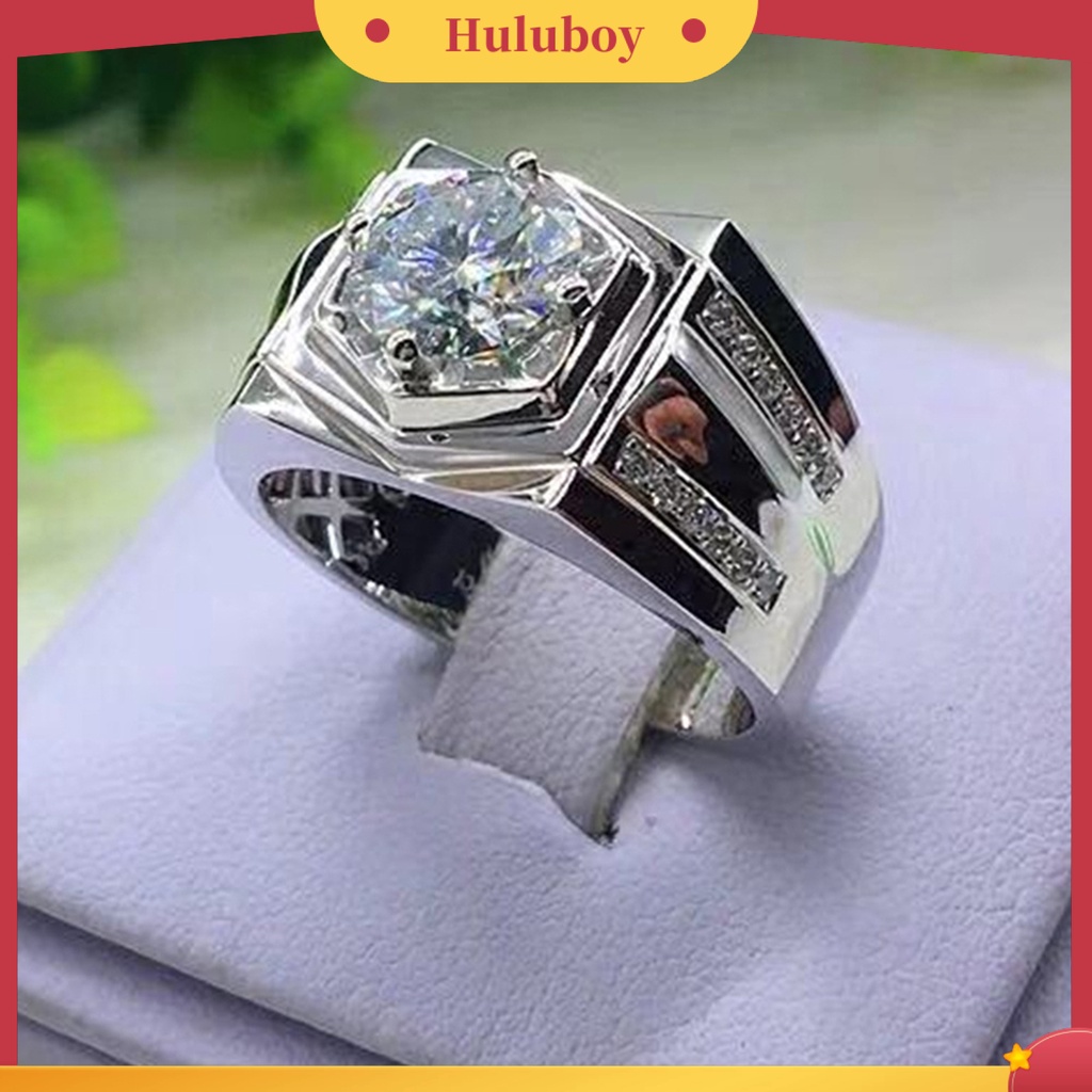 Hu Hu Hu Hu Hu Alat Bantu Pasang Kacamata♡ Cincin Berlian Imitasi Inlaid Tidak Pudar Untuk Pernikahan