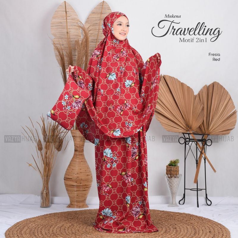 Mukena Traveling Motif 2in1 Katalog 2 Free sajadah