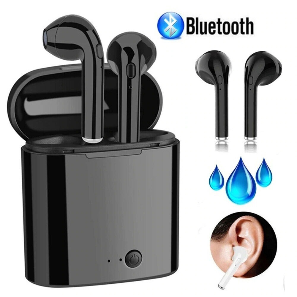 ❤❤Headset Bluetooth Mini V.42 Earphone I7S TWS Twins With Charging